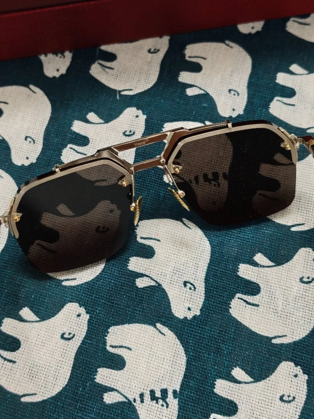 Jacques Marie Mage Silverton Unisex Sunglasses